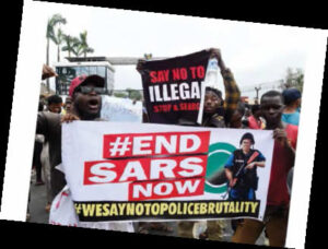 #EndSARS protesters